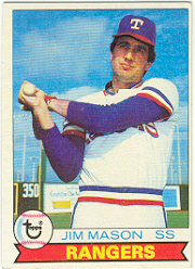 1979 Topps Baseball Cards      067      Jim Mason DP